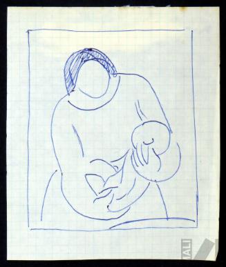 Estudio de mujer con niño