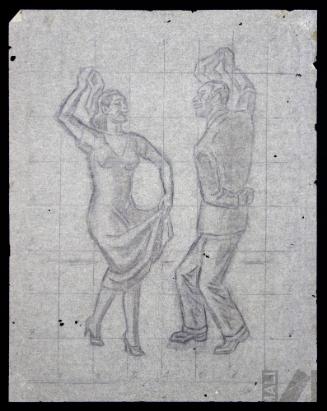 Estudio de pareja bailando