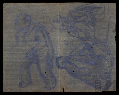 Estudio para 'La trilla'