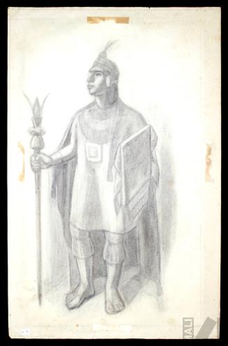 Boceto para 'El inca'