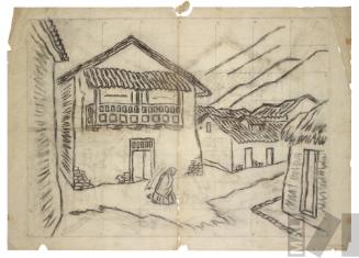 Estudio para 'Calle de Churín'