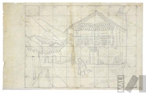 Estudio para 'Calle de Churín'