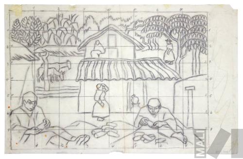 Estudio para 'La desgrana'