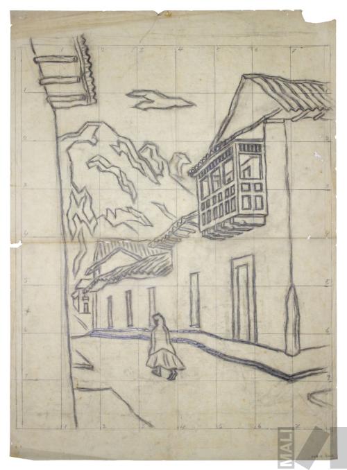 Estudio para 'Calle de Churín'