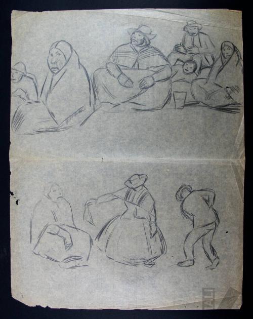 Estudio de fiesta indígena