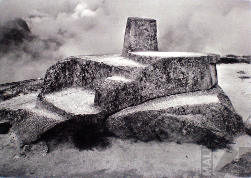 Intihuatana Stone. Serie Machu Picchu Suite