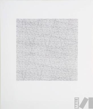 Arial Bold I. Serie La répetition et l'accumulation du geste saturant la surface produisent une densité
