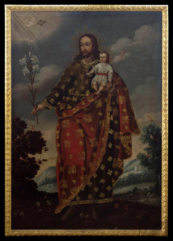 San José con el Niño Jesús