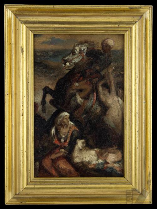 La matanza de Quíos, según Eugène Delacroix