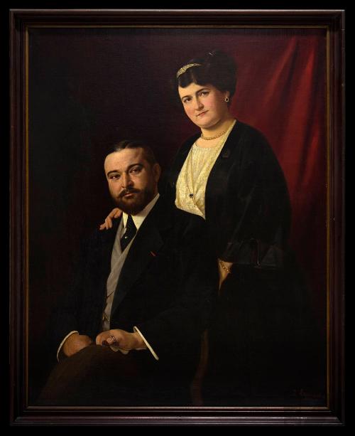 Ernesto Caballero y Lastres y Josefa Tizón de Caballero