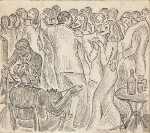 Estudio para 'Farra con batería'