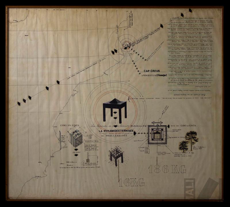 Plano de escultura sumergida