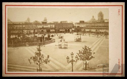 Vista de la Plaza de Armas, Lima