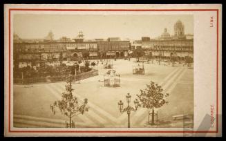 Vista de la Plaza de Armas, Lima