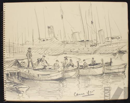 Vista de la rada de Cannes
