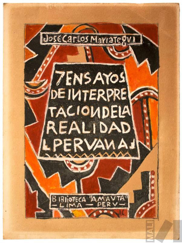 Diseño de portada para 'Siete ensayos de interpretación de la realidad peruana', de José Carlos Mariátegui