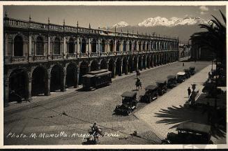 Portales de Plaza de Armas de Arequipa