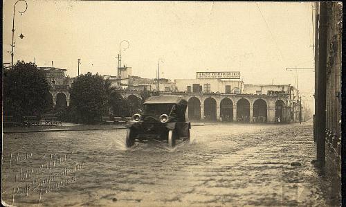 Arequipa bajo la lluvia