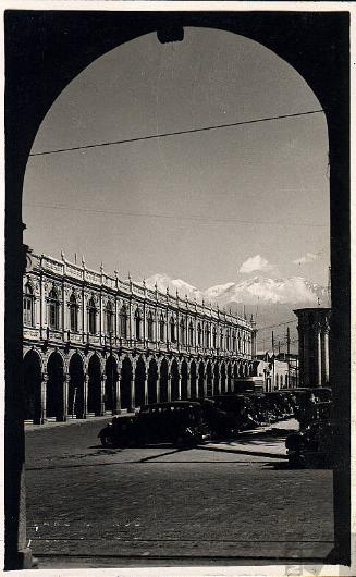 Portales de Plaza de Armas de Arequipa