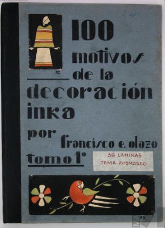 Cubierta del tomo I. Serie 100 motivos de la decoración inka