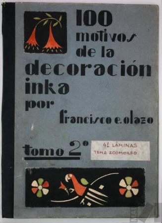 Cubierta del tomo II. Serie 100 motivos de la decoración inka