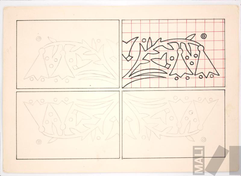 Estudios de ornamentación. Serie 100 motivos de la decoración inka