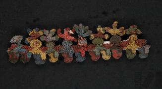 Adorno tridimensional en forma de plantas y frutos