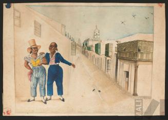 Juan José Cabezudo y un amigo