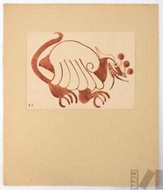 Estudio de motivo moche (strombus)