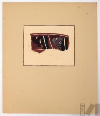 Estudio de fragmento de cerámica Nasca