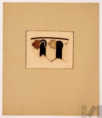 Estudio de fragmento de cerámica Nasca