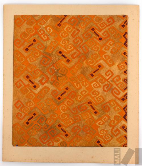 Diseño para estampado de tela