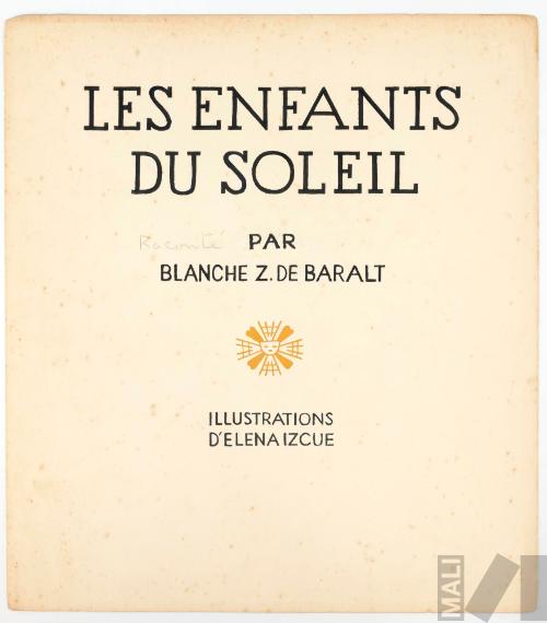 Boceto para 'Les enfants du soleil'