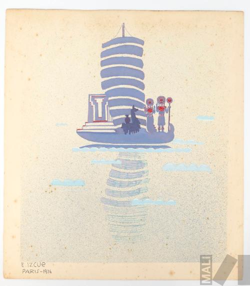 Boceto para 'Les enfants du soleil'