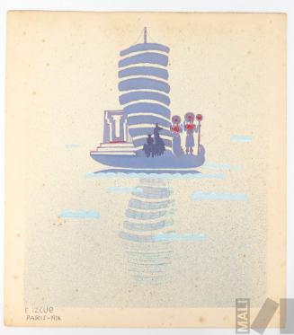 Boceto para 'Les enfants du soleil'