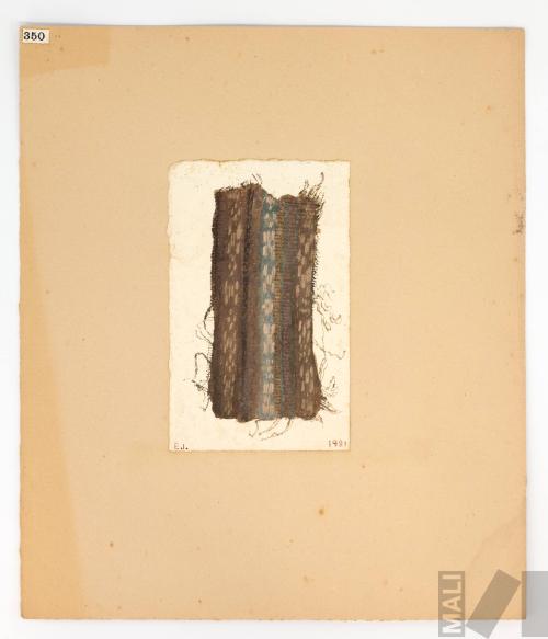 Estudio de fragmento textil prehispánico