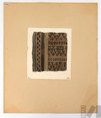 Estudio de fragmento textil prehispánico