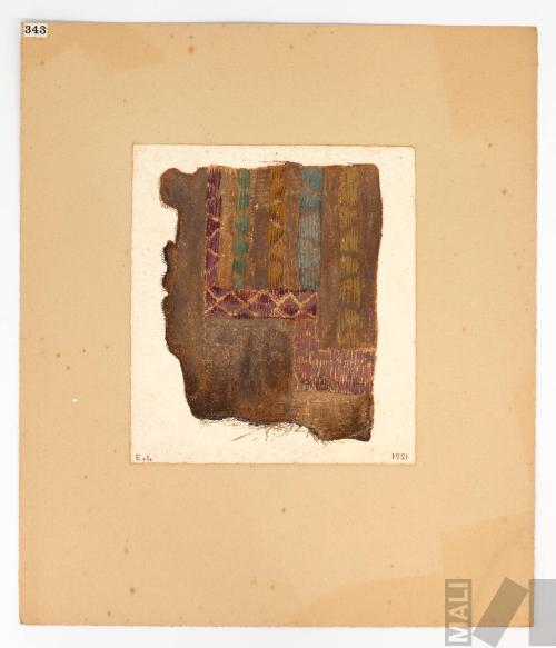 Estudio de fragmento textil prehispánico