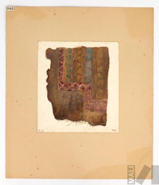 Estudio de fragmento textil prehispánico