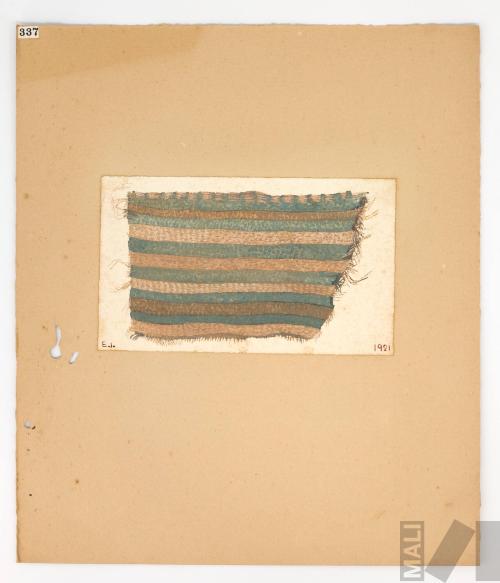 Estudio de fragmento textil prehispánico