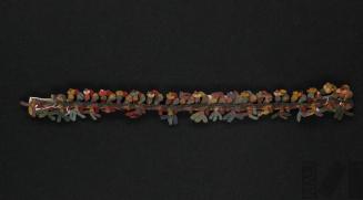 Adorno tridimensional en forma de aves y flores