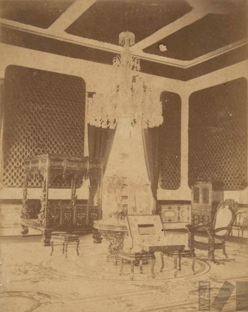 Salón Chino en los altos del Palacio de la Exposición