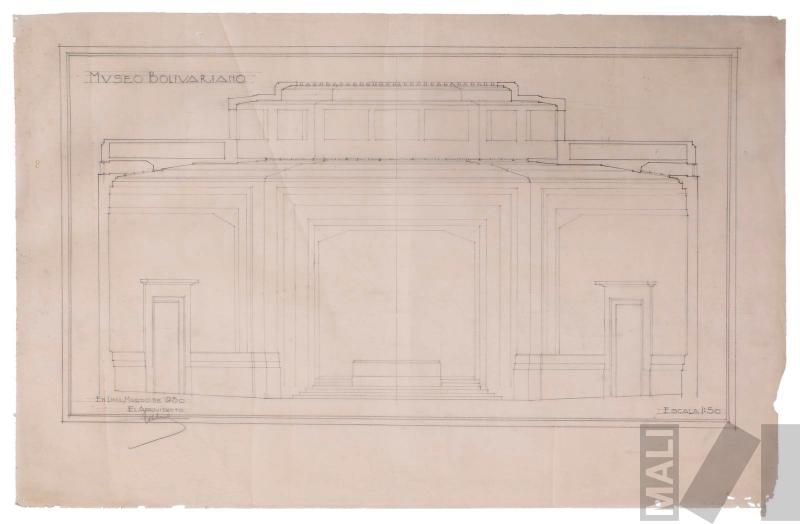 Proyecto de auditorio para el Museo Bolivariano, Lima