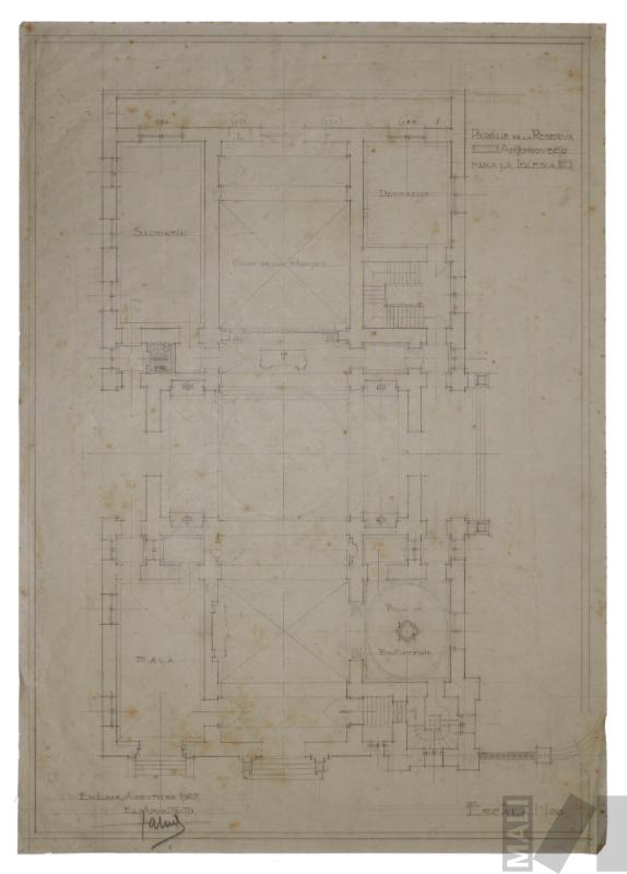 Anteproyecto de iglesia para el Parque de la Reserva, Lima