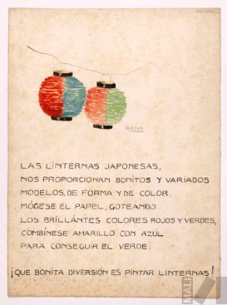 Lámina de manual para la enseñanza del dibujo