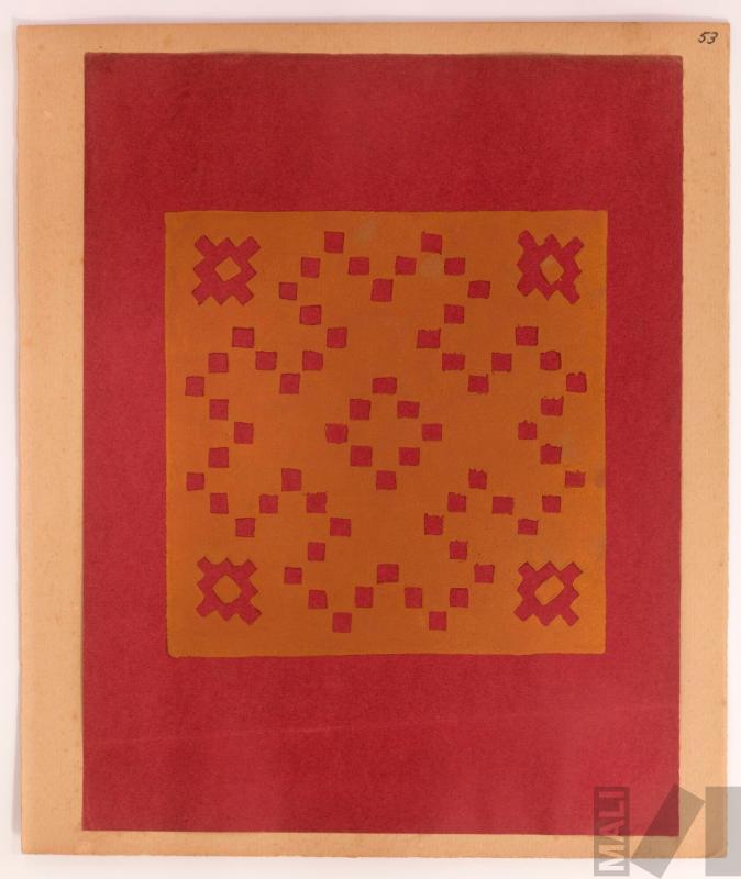 Diseño para estampado de tela
