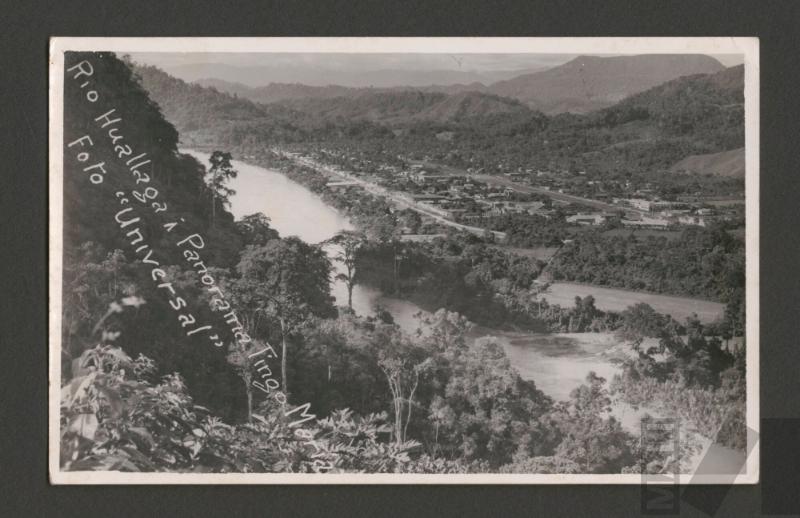 Río Huallaga. Panorama Tingo María