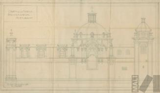 Remodelación de fachada lateral. Panteón de los Próceres, Lima