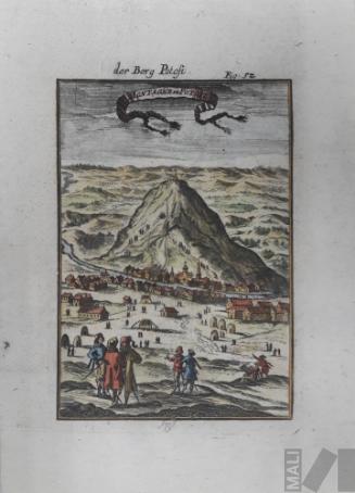 Cerro de Potosí. Ilustración para Alain Manesson Mallet, Description de l'Univers