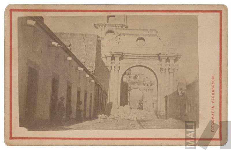 Arequipa después del terremoto de 1868